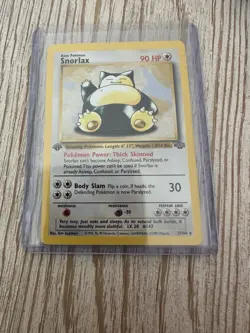 Snorlax 1st Edition 27/64 Jungle 1999 Non Holo Pokemon Card NM Rare - Image 1