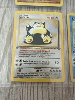Snorlax 1st Edition 27/64 Jungle 1999 Non Holo Pokemon Card NM Rare - Image 5