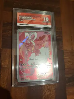 Pokemon - Enamorus 180/167 - IR - Twilight Masquerade - Graded - ACE 10 Gem Mint - Image 3