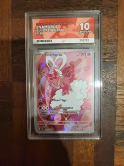 Pokemon - Enamorus 180/167 - IR - Twilight Masquerade - Graded - ACE 10 Gem Mint - Image 4