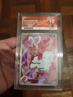 Pokemon - Enamorus 180/167 - IR - Twilight Masquerade - Graded - ACE 10 Gem Mint - Image 5