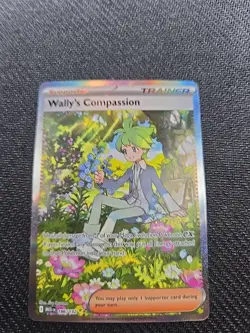 Pokemon TCG Wally's Compassion Sir Trainer 186/132 Secret Rare - Image 1