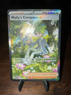 Pokemon TCG Wally's Compassion SIR Trainer 186/132 Secret Rare - Image 2