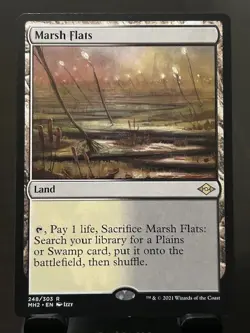 MTG - Marsh Flats - Land W/B - MH2 #248 - Rare - - Image 1