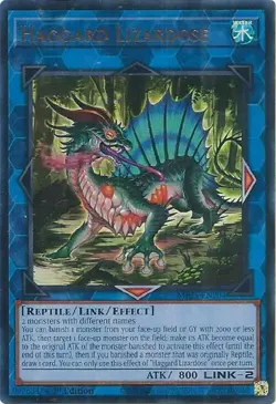 Yugioh! Haggard Lizardose - MP25-EN204 - Ultra Rare - 1st Edition Near Mint, Eng - Image 1