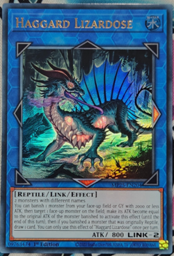 Haggard Lizardose 1st Edition - Yu-Gi-Oh - Ultra Rare - MP25-EN204 - NM/M - Image 1