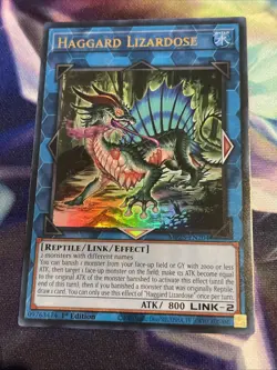 Yu-Gi-Oh! TCG Haggard Lizardose MP25-EN204 Ultra Rare Yugioh NM/M - Image 1