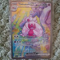 Pokemon TCG Tinkaton EX Scarlet & Violet Paldea Evolved Holo Card 262/193 - Image 1