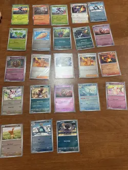 Pokemon TCG Phantasmal Flames parallel and standard foil lot - 23 Cards - Image 1