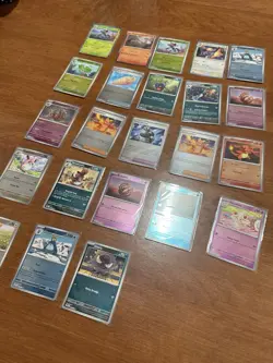 Pokemon TCG Phantasmal Flames parallel and standard foil lot - 23 Cards - Image 2