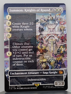 Summon: Knights of Round (Borderless) - FINAL FANTASY (FIN) - Image 1