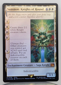 Foil - Summon: Knights of Round - FINAL FANTASY (FIN) - Image 1