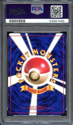 Pokemon Japanese 1997 Fossil Haunter #93 PSA 9 MINT - Image 2