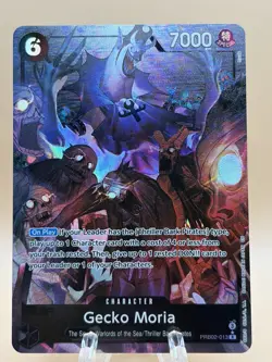 One Piece Card Game Gecko Moria Alt Art PRB02-013 R Alternate English NM - Image 1