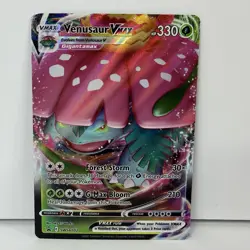 Venusaur VMAX SWSH102 SWSH Sword & Shield Promo Cards Holo NM - Image 1