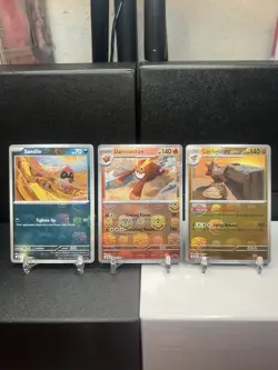 3x Near Mint Black Bolt Master Ball Pattern Pokemon Card Lot - Image 1