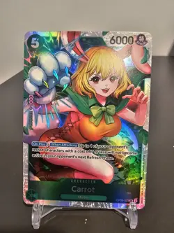 One Piece Card Game Carrot OP08-023 Super Rare NM English - Image 1