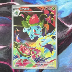 Pokemon TCG Ivysaur 134/132 MEG Holo English Card Nintendo GAME FREAK Creature - Image 1