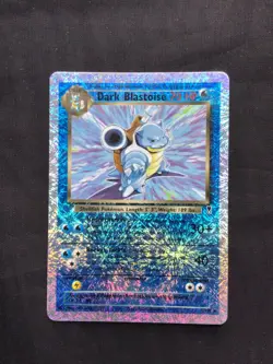 Pokemon Cards: Legendary Collection Reverse Holo: Dark Blastoise 4/110 - Image 1