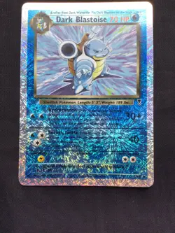 Pokemon Cards: Legendary Collection Reverse Holo: Dark Blastoise 4/110 - Image 2