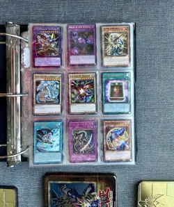 Yu-Gi-Oh Card Storage Unit Lot - 16 Tins TOTAL (4 Filled, 12 Empty) + Binder - Image 5