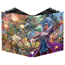 MAGIC The Gathering Unfinity Space jace Beleren 9 Pocket Card Binder Album - Image 1