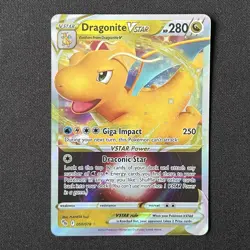 Dragonite VSTAR 050/078 Pokemon GO Pokemon Card - Image 2