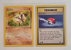 Pokemon JUNGLE (1st Edition) - Lot Of 6 Base Cards **NM** - Image 4