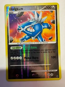 Dialga 6/127 Holo Rare Pokemon Card Pre-owned - Image 1