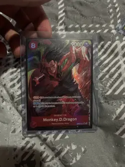 Monkey D Dragon OP07-015 SR One Piece Card Game English, 500 Years in the Future - Image 1