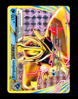 2016 Pokemon EMPOLEON BREAK Black Star Promo HOLO Foil Rare XY Card #XY134 MINT - Image 1