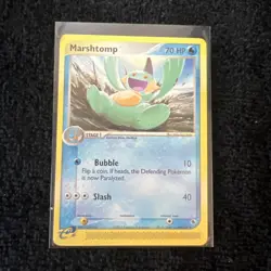 Vintage Pokemon Card - Marshtomp 40/109 Ruby and Sapphire - Image 1