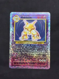 Pokemon Cards: Legendary Collection Reverse Holo: Alakazam 1/110 - Image 1