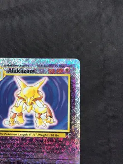 Pokemon Cards: Legendary Collection Reverse Holo: Alakazam 1/110 - Image 4