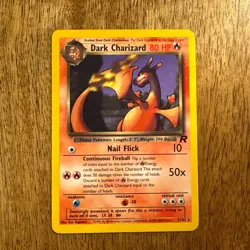Dark Charizard 21/82 Team Rocket Set Rare Non-Holo Pokemon Card WOTC - Image 2