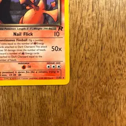 Dark Charizard 21/82 Team Rocket Set Rare Non-Holo Pokemon Card WOTC - Image 5