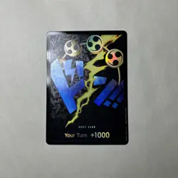 DON!! Card (Enel) : Foil English One Piece TCG Card : PRB01: One Piece Card The - Image 1