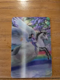 (900566) Bella Sara Sunflowers L1 EMMA & WINGS L1/6 Lenticular Card - Image 1