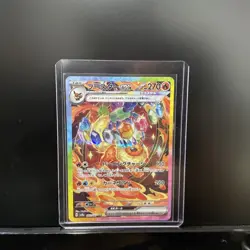 Pokemon TCG Japanese Flareon ex Terastal Festival SAR 202/187 sv8a Card - Image 1