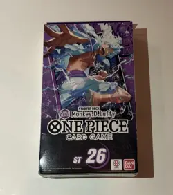 Purple Black Monkey D. Luffy ST-26 Starter Deck - One Piece Card Game - EN - Image 1