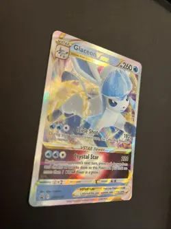 Glaceon VSTAR SWSH197 SWSH: Sword & Shield Black Star Promo Pokemon Card NM - Image 2