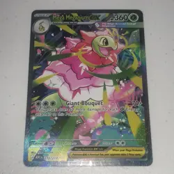 Pokemon Mega Meganium EX ASCN 272/217 Holo Grass Stage 2 Card - Image 1