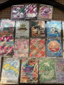 20x Pokemon English ex/V Full Art Card Lot - Near Mint - Image 3