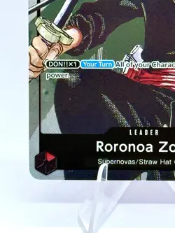 Roronoa Zoro - OP01-001 (Alternate Art) - One Piece Promotion Cards (OP-PR) ENG - Image 5