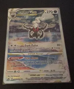 Pokemon Darkrai VSTAR Holo Ultra Rare TCG Card Crown ZENITH:GG50/GG70 - Image 1