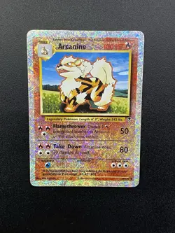 Arcanine 36/11 Reverse Holo Legendary Collection 2002 Pokemon TCG - Image 1