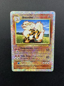 Arcanine 36/11 Reverse Holo Legendary Collection 2002 Pokemon TCG - Image 2
