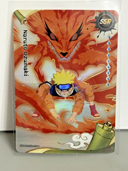 Naruto Uzumaki NRSA01-SSR-019L3 English Naruto Kayou Card Heavens Scroll NM - Image 1