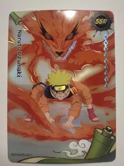 Naruto Uzumaki NRSA01-SSR-019L3 English Naruto Kayou Card Heavens Scroll - Image 1