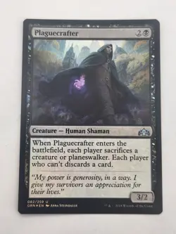 Plaguecrafter - Foil - Guilds of Ravnica #082- Lightly Played - MTG - Image 1